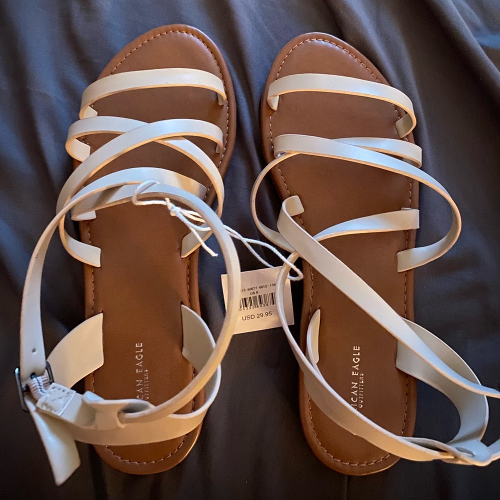 AE sandals fit large like 9/10